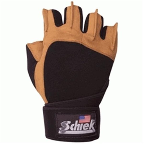 Schiek Sports Schiek Sports 425 Power Gel Lifting Glove with Wrist Wraps XS 425